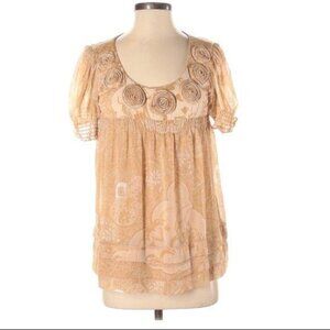 ECI Short Sleeve Top Size S